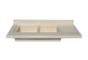 Lavello a 2 Vasche con Scolapiatti