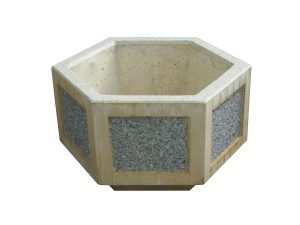 Fioriera Esagonale 40x25